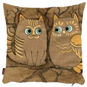 Baykuş&Kedi Yastık Kılıfı